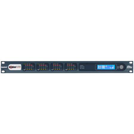 BSS BLU-806 - Procesador de señal con Dante™/AES67 y BLU link (4 ranuras, 1U) - Tempo Shop