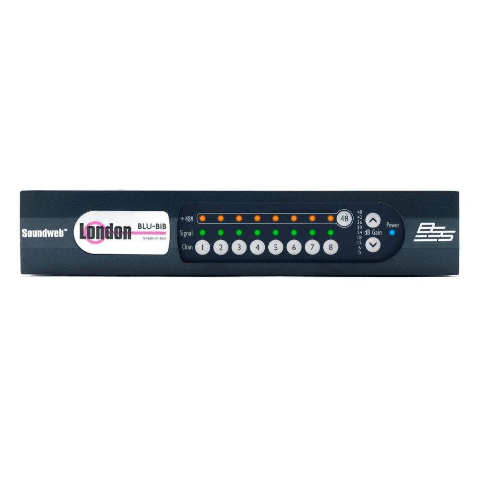 BSS BLU-BIB - Expansor de entradas analógicas 8 canales con BLU link - Tempo Shop