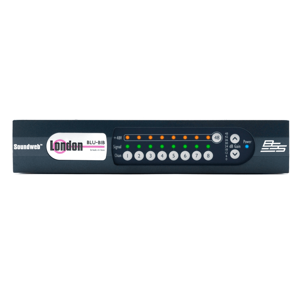 BSS BLU-BIB - Expansor de entradas analógicas 8 canales con BLU link - Tempo Shop