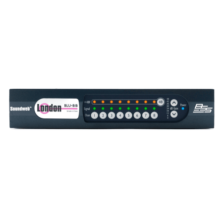 BSS BLU-BIB - Expansor de entradas analógicas 8 canales con BLU link - Tempo Shop