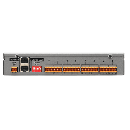 BSS BLU-BOB1 - Caja de conexión / Expansor de salida de 8 canales con BLU link (half-rack) - Tempo Shop