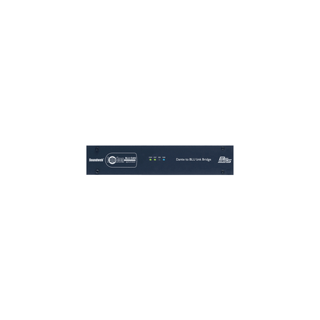 BSS BLU-DAN (BLU-DA) - Puente Dante™/AES67 a BLU link, 64×64, 1U medio rack - Tempo Shop