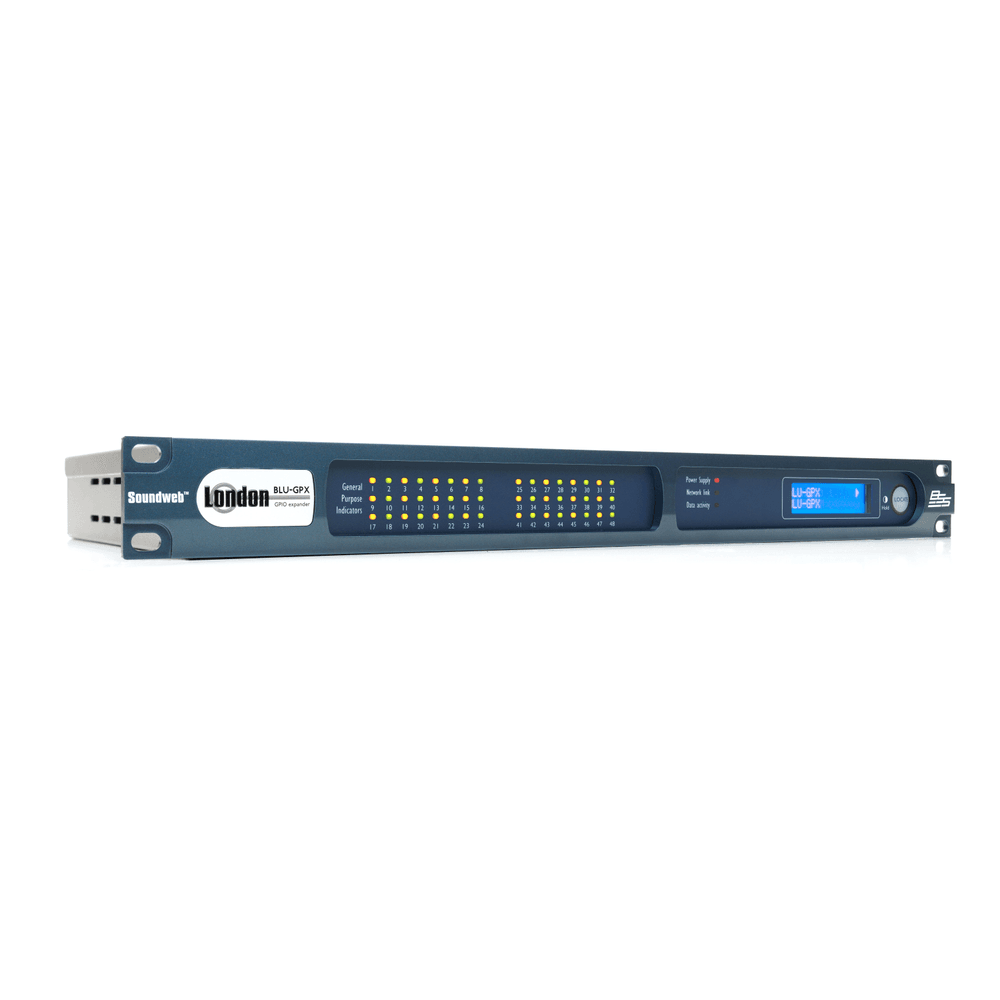 BSS BLU-GPX - Expansor de E/S de propósito general con PoE y relés (EN 54-16) - Tempo Shop