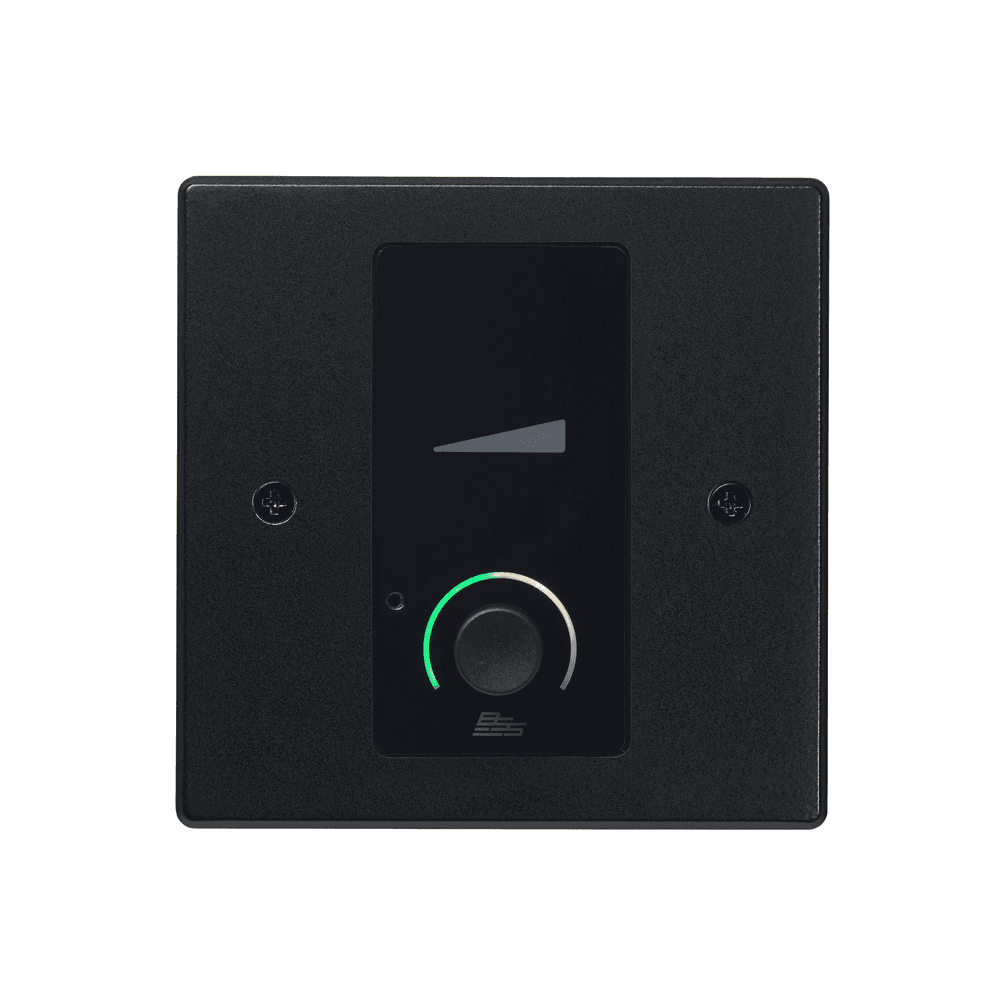 BSS EC-V - Controlador Ethernet con control de volumen (Negro) - Tempo Shop