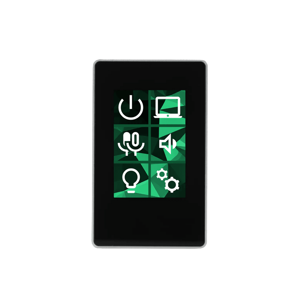 BSS OMNI-KP-6B-BL - Teclado Dinámico de Pared con 6 Botones LCD - Negro - Tempo Shop