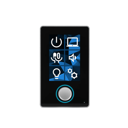 BSS OMNI-KP-6BV-BL - Teclado de Control Dinámico con 6 Botones LCD y Encoder Rotatorio - Negro - Tempo Shop