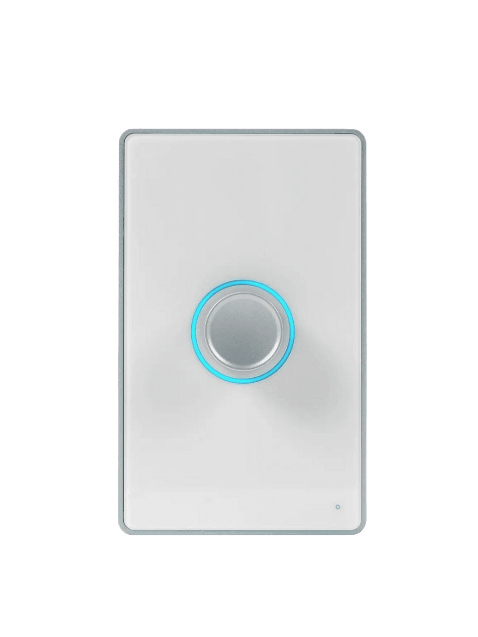 BSS OMNI-KP-V-WH - Controlador de Pared con Encoder Rotatorio y Anillo LED - Blanco