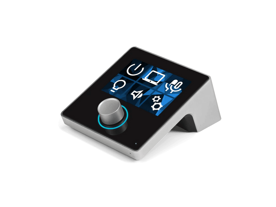 BSS OMNI-KP-T6BV - Teclado Dinámico de Sobremesa con 6 Botones LCD y Control Rotativo