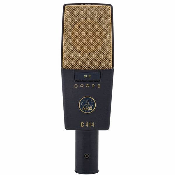 AKG C414XLII - Large Diaphragm Condenser Microphone with 9 Polar Patterns