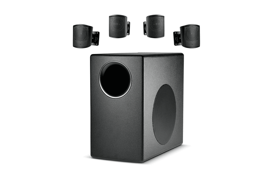 JBL Professional Control 50 - Sistema de Altavoces de Superficie con Subwoofer y Satélites