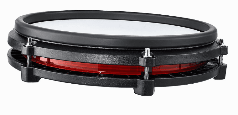 Alesis 102130356 – Pad de caja de 10” de malla (Dual Zone) para Nitro Max Kit