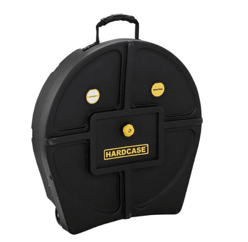 Hardcase HN9CYM22 - Estuche para platos de 22" con ruedas y asa telescópica (hasta 9 platos)