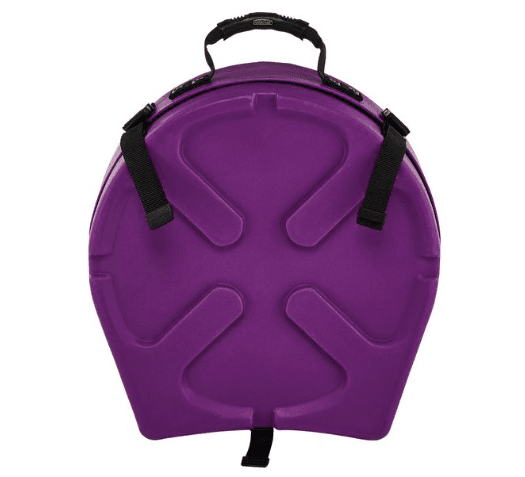 Hardcase HNP14SPU - Estuche rígido para caja 14" (color Purple) con acolchado y diseño apilable