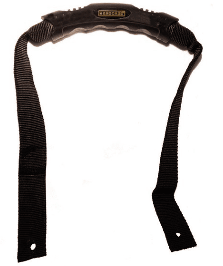 Hardcase HNKIT03 - Asa de cinta con 2 agujeros para funda de batería (fijaciones incluidas)