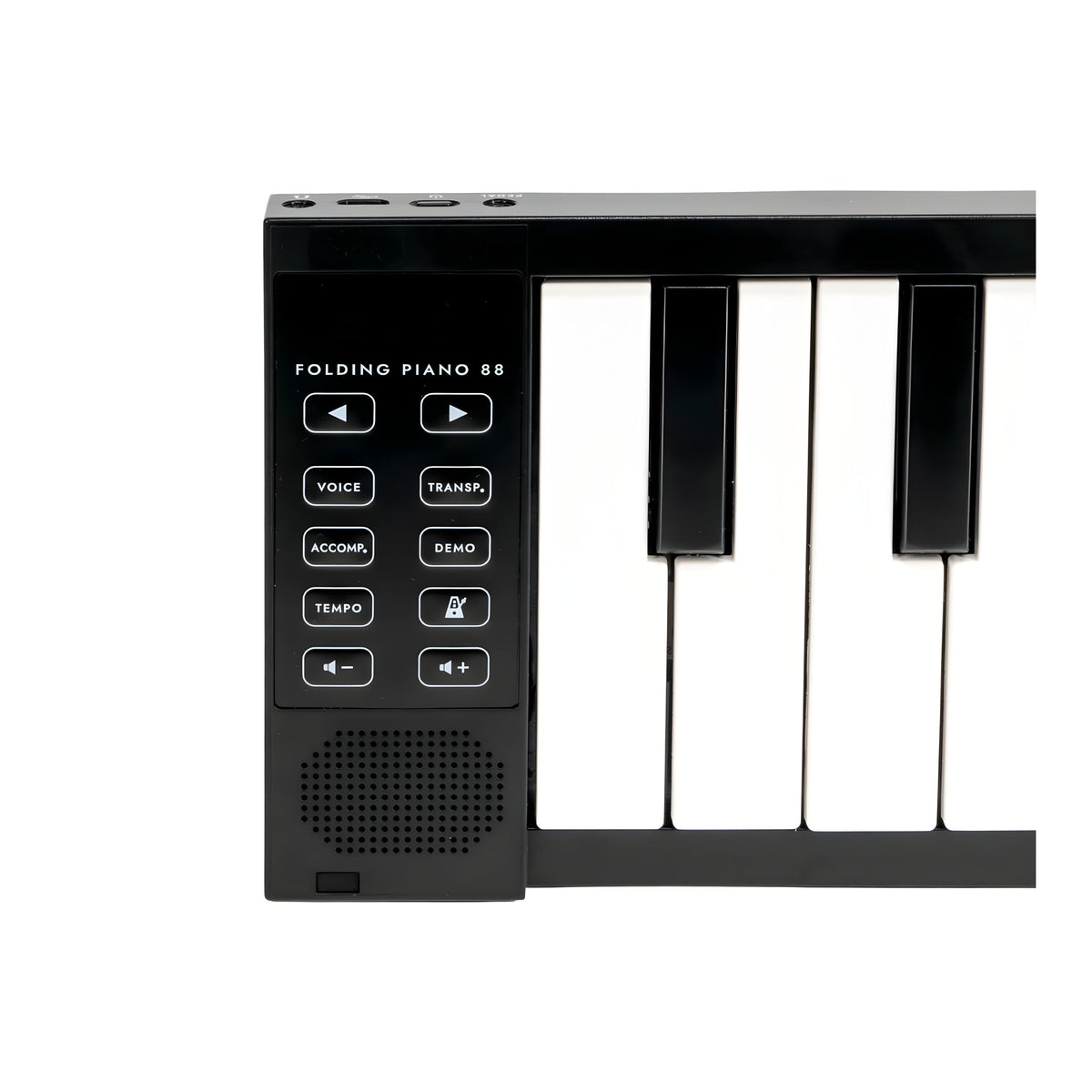 Carry - on BLACK KIT: PIANO 88 BLACK + OQAN BAG - Set piano plegable y funda - Tempo Shop