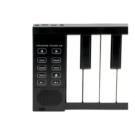 Carry - on BLACK KIT: PIANO 88 BLACK + OQAN BAG - Set piano plegable y funda - Tempo Shop