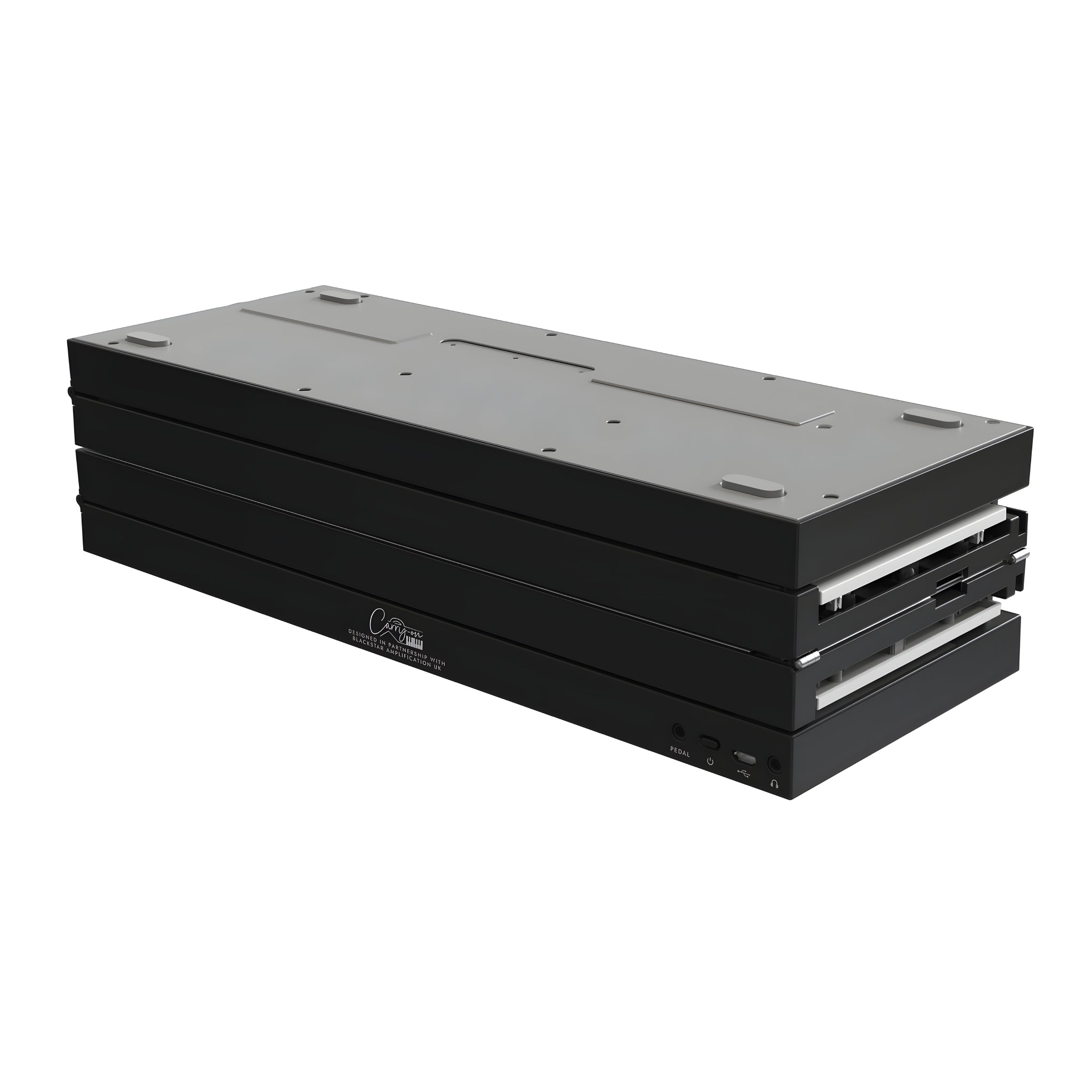 Carry - on FP88T - BK - Controlador MIDI plegable táctil de 88 teclas. Negro - Tempo Shop