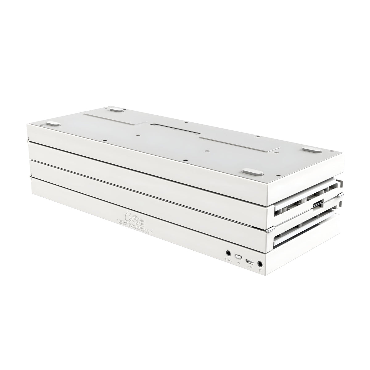 Carry - on FP88T - WT - Controlador MIDI plegable táctil de 88 teclas. Blanco - Tempo Shop