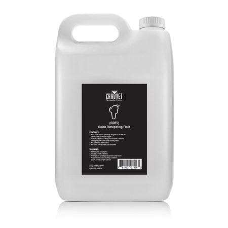 CHAUVET DJ QDF5 - Líquido de humo de disipación rápida, 4 x 5 l
