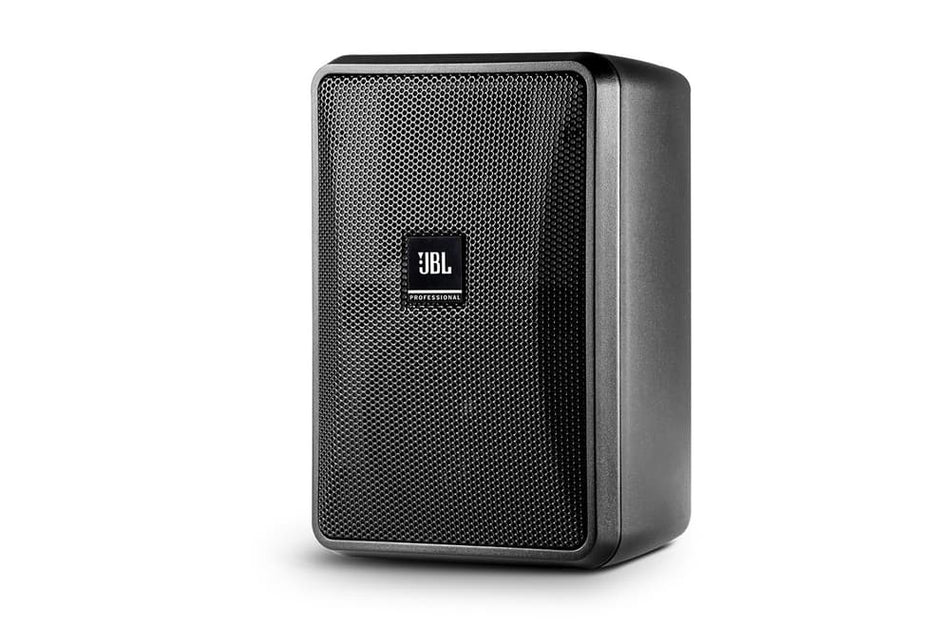JBL Control 23-1 - Altavoz Ultracompacto de Alto Rendimiento para Interior y Exterior (Pareja, Negro)