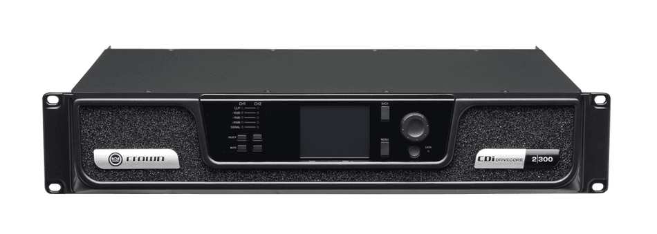 CROWN CDi 2|300 – Amplificador de entrada analógica, 2 canales, 300 W por canal