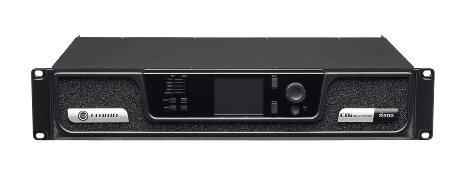 CROWN CDi 2|600 – Amplificador de entrada analógica, 2 canales, 600 W por canal