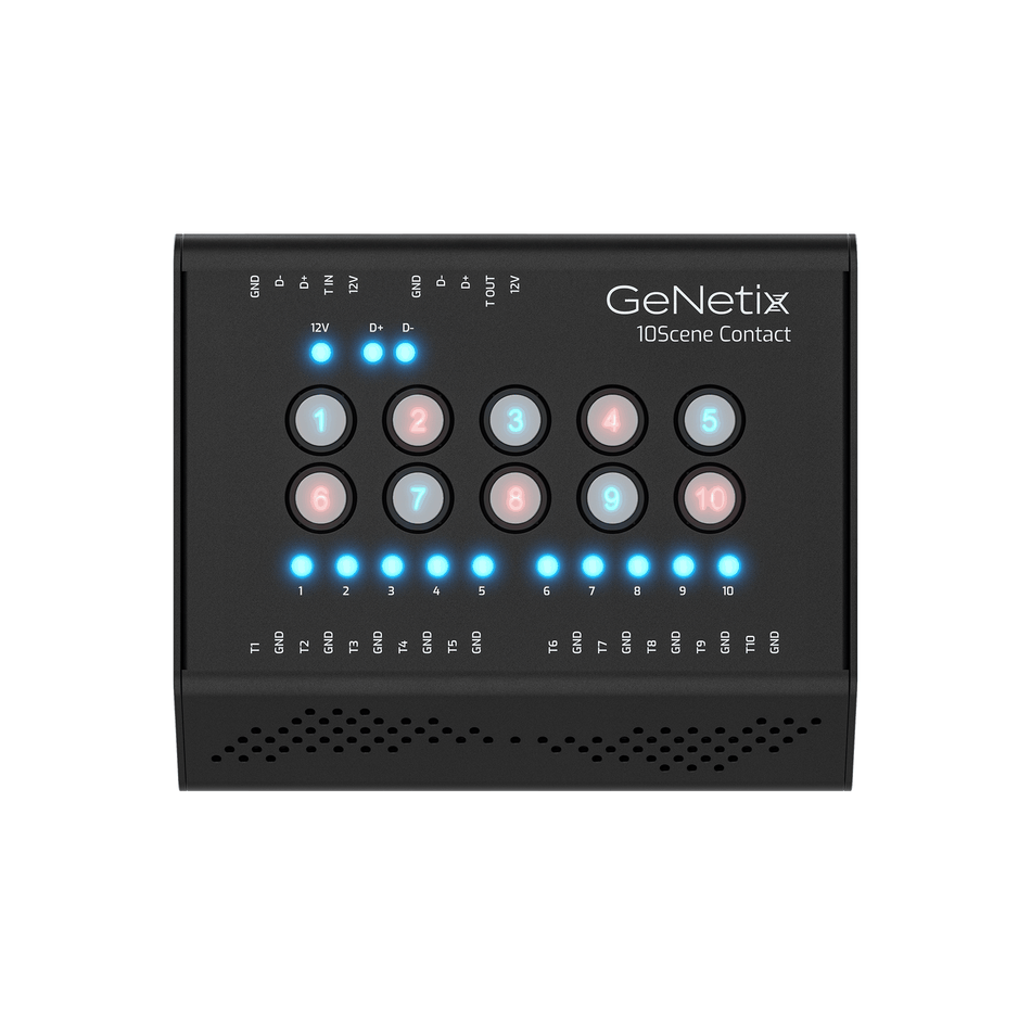 ChamSys GeNetix 10Scene Contact - Interfaz de disparo por contacto seco - Tempo Shop