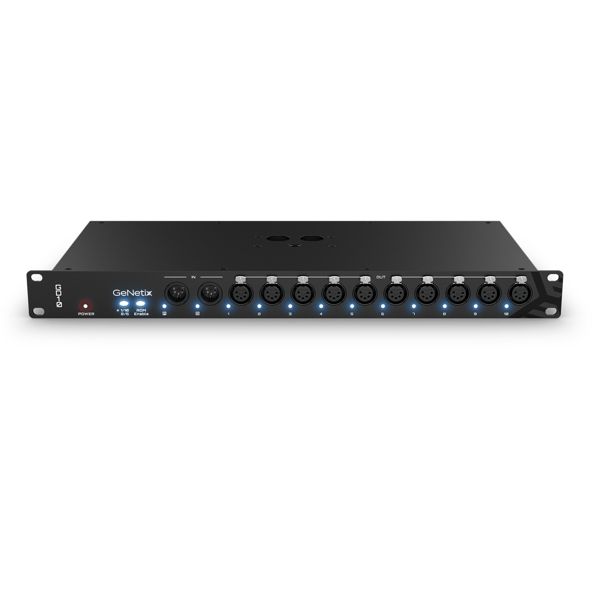 ChamSys GeNetix GD10 - Splitter DMX de 10 puertos - Tempo Shop