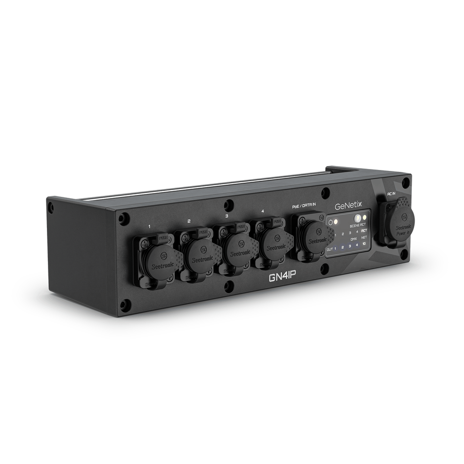 ChamSys GeNetix GN4IP - Nodo Ethernet-DMX de 4 puertos - Tempo Shop
