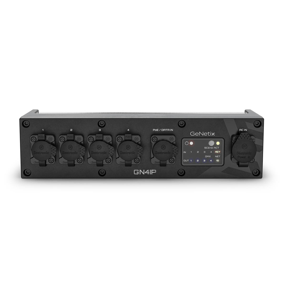ChamSys GeNetix GN4IP - Nodo Ethernet-DMX de 4 puertos - Tempo Shop