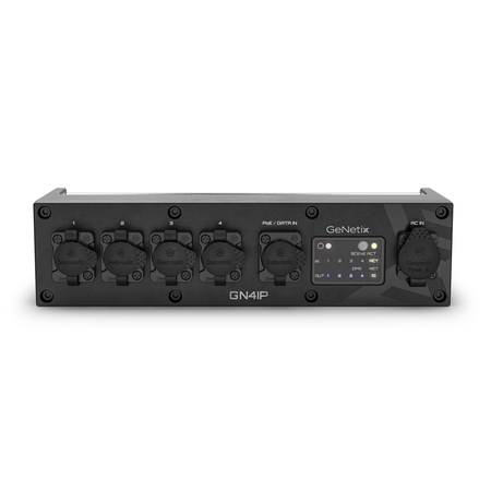 ChamSys GeNetix GN4IP - Nodo Ethernet-DMX de 4 puertos - Tempo Shop