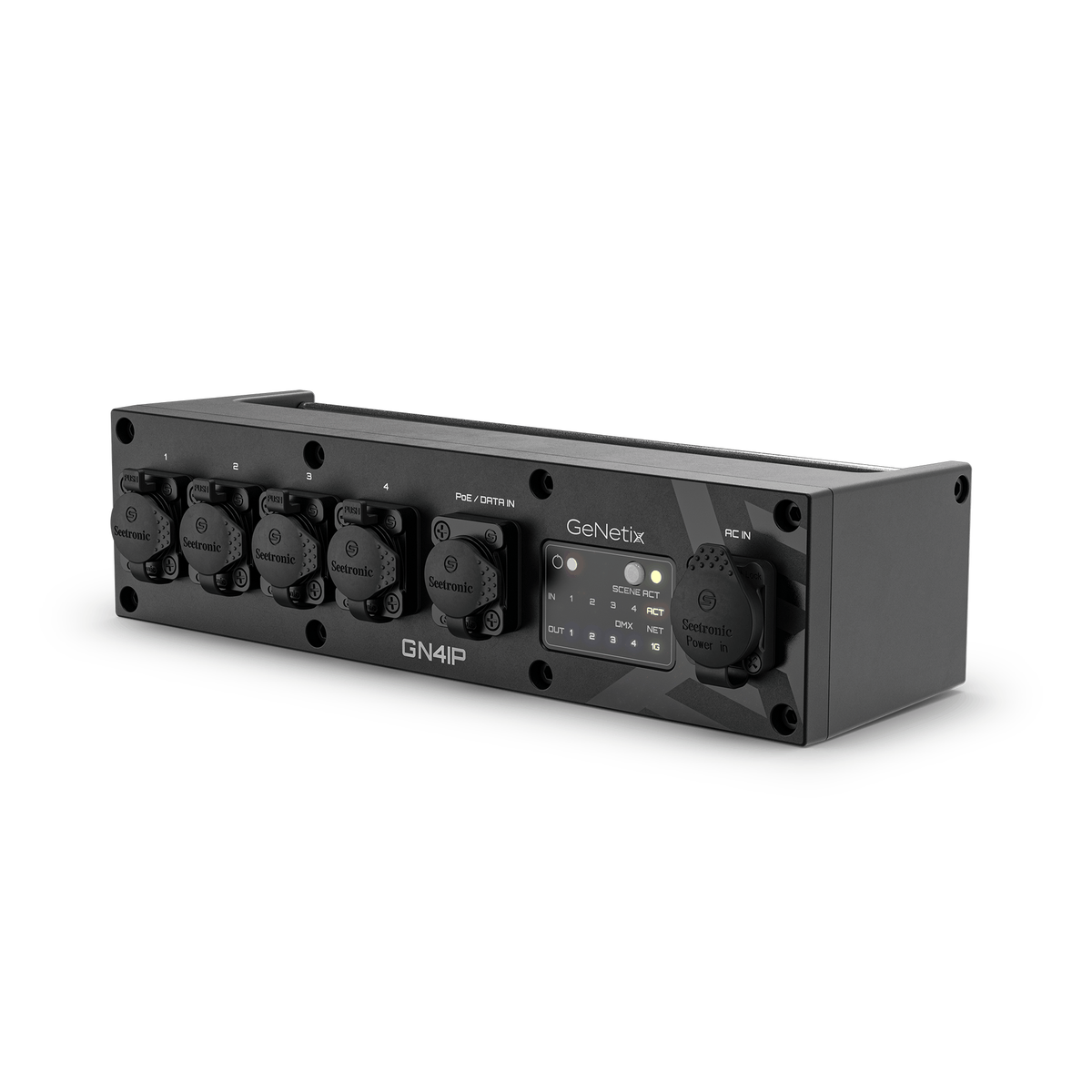 ChamSys GeNetix GN4IP - Nodo Ethernet-DMX de 4 puertos - Tempo Shop