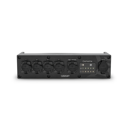 ChamSys GeNetix GS5IP - Switch de red Gigabit IP65 de 5 puertos - Tempo Shop