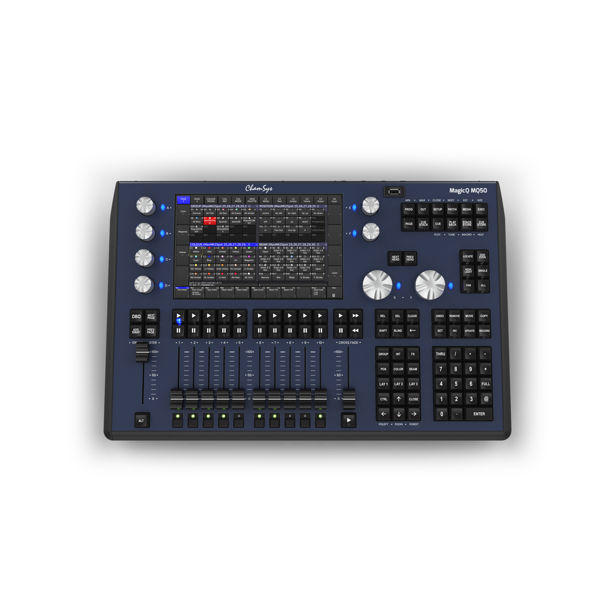 ChamSys MagicQ MQ50 - Consola compacta de iluminación - Tempo Shop