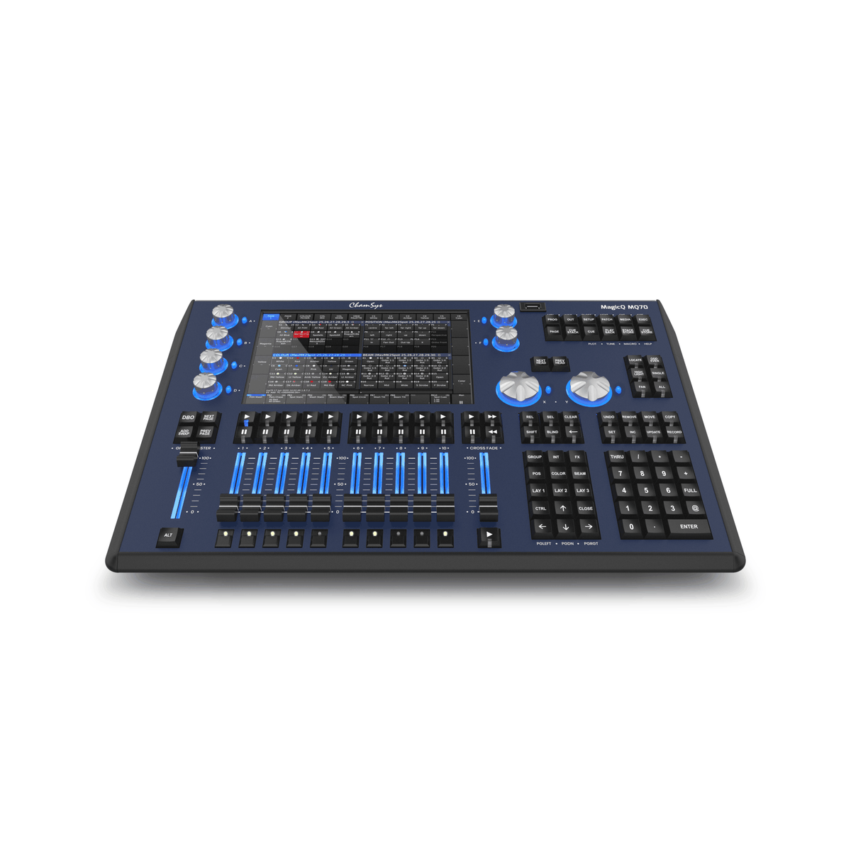 ChamSys MagicQ MQ70 Compact Console - consola compacta de iluminación - Tempo Shop