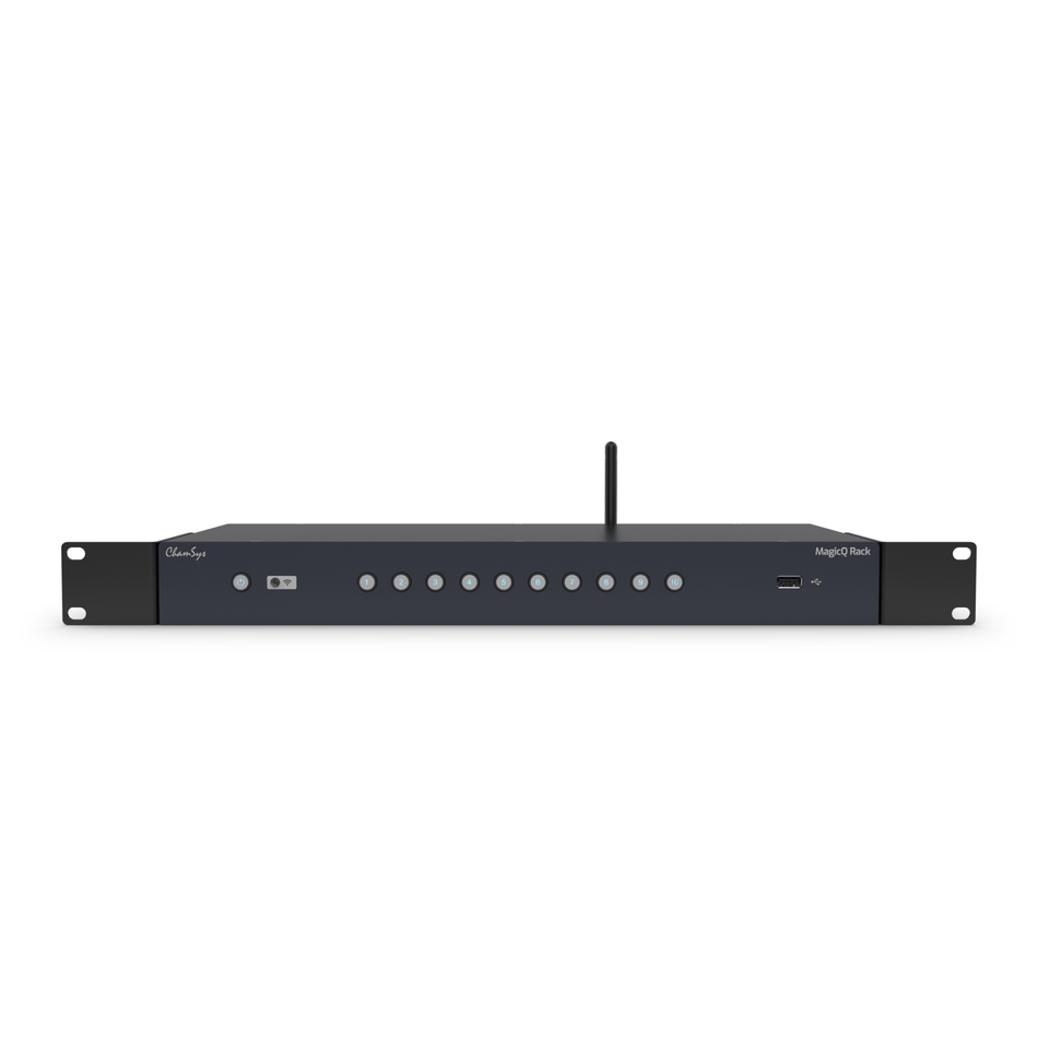 ChamSys MagicQ Rack - Controlador de iluminación DMX para instalaciones - Tempo Shop