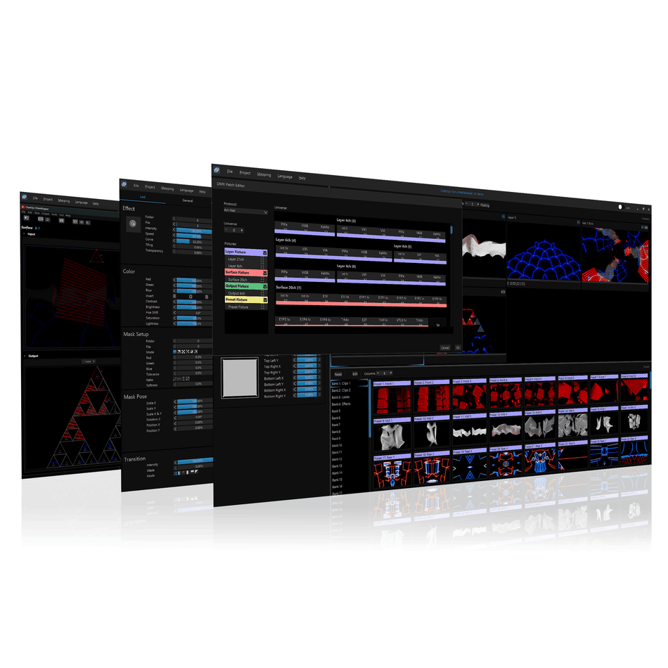 ChamSys MediaMaster Core - Software de control de vídeo - Tempo Shop