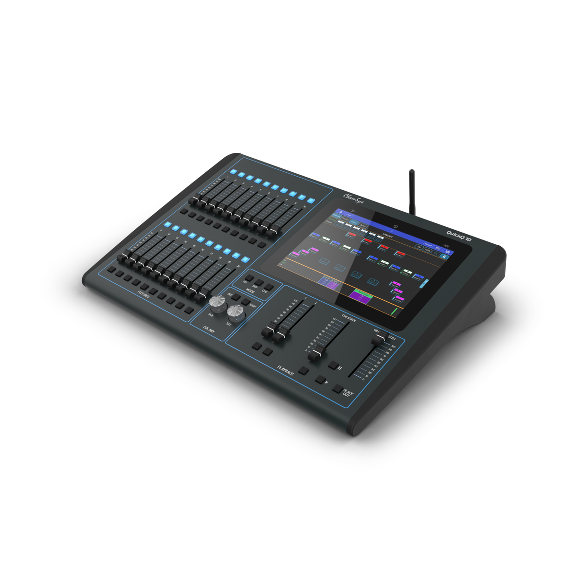 ChamSys QuickQ 10 - Consola de iluminación DMX - Tempo Shop