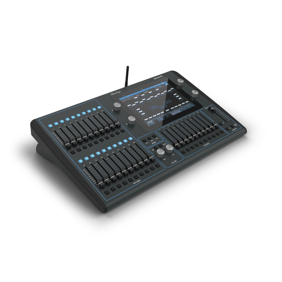 ChamSys QuickQ 20 - Consola de control de iluminación DMX - Tempo Shop