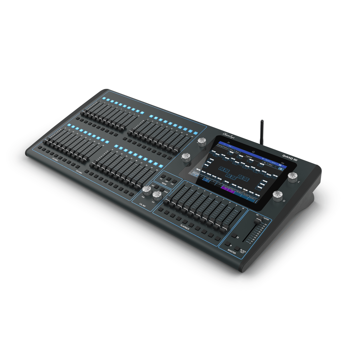 ChamSys QuickQ 30 - Consola de control de iluminación - Tempo Shop