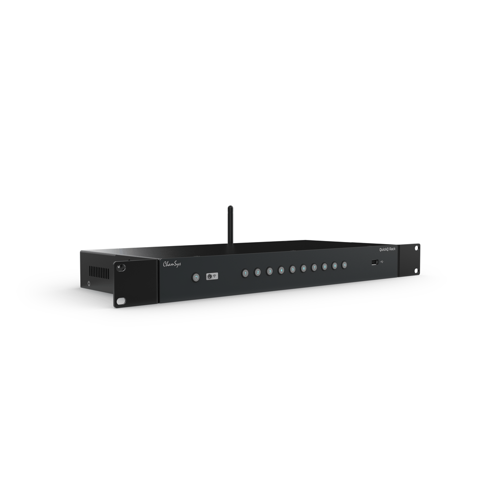 ChamSys QuickQ Rack - Controlador de iluminación DMX para instalaciones - Tempo Shop