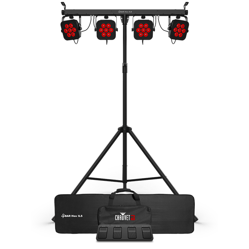 CHAUVET DJ 4BAR Hex ILS - Barra wash LED RGBAW+UV - Tempo Shop
