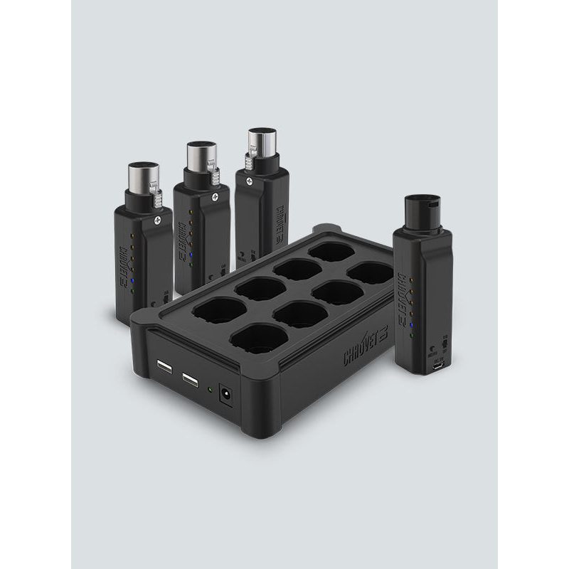 CHAUVET DJ D-Fi XLR Pack - Control DMX inalámbrico - Tempo Shop