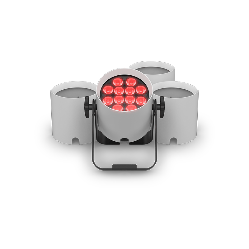 CHAUVET DJ Freedom Par 12 Sleeve X4 - Cubiertas blancas para Freedom Par Q12 - Tempo Shop