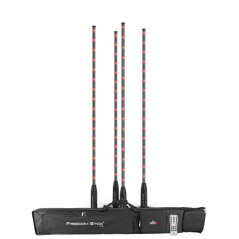 CHAUVET DJ Freedom Stick X4 - Kit de 4 barras LED inalámbricas - Tempo Shop