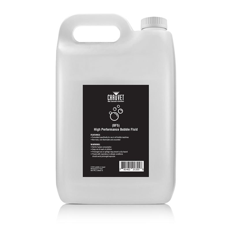 CHAUVET DJ High Performance Bubble Fluid - 4 x 5 L - Tempo Shop