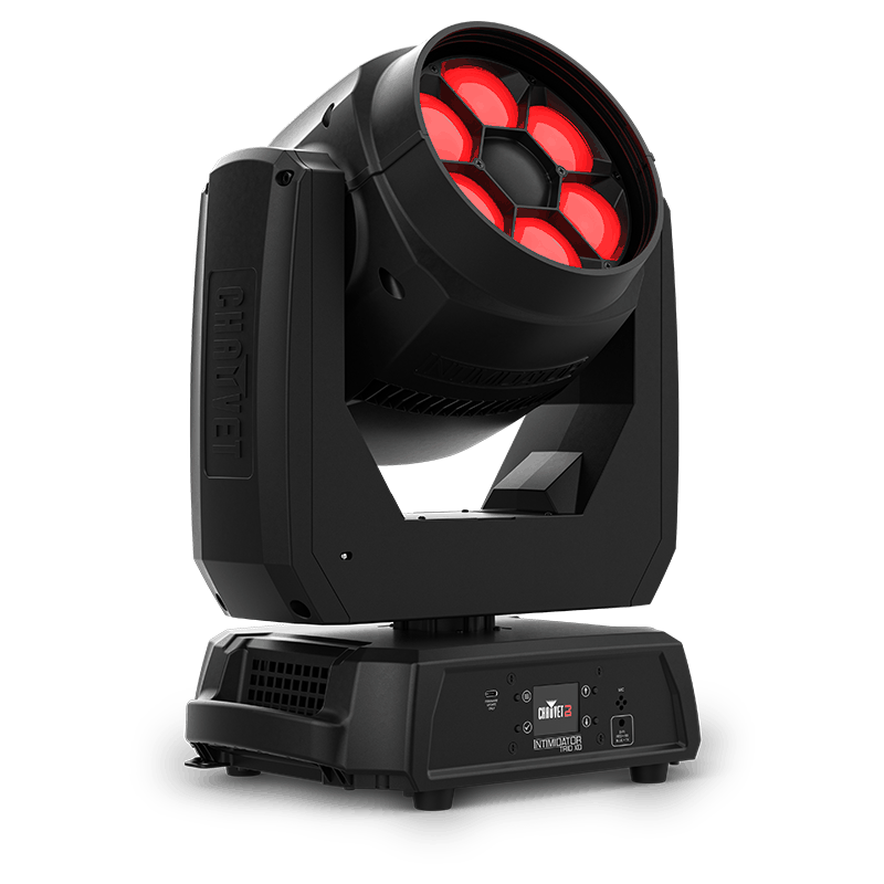 CHAUVET DJ Intimidator Trio XD - Cabeza móvil LED con zoom motorizado