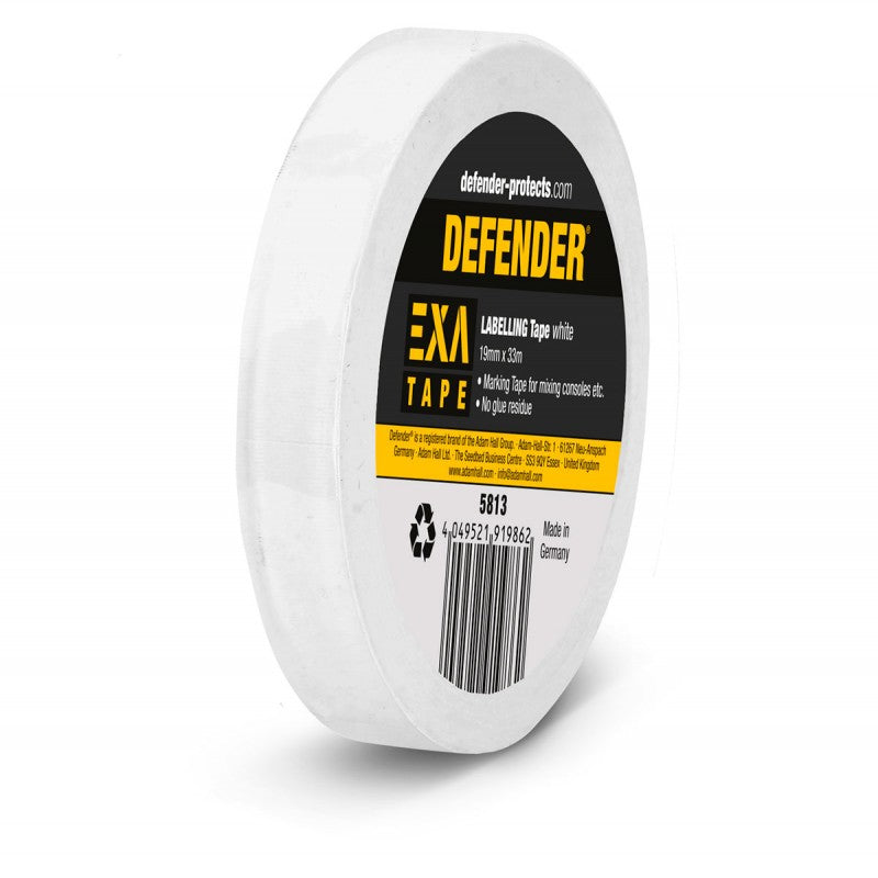 Defender EXA-TAPE 19x30 - Cinta Adhesiva de Marcaje