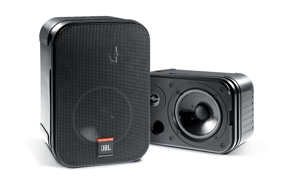 JBL PROFESSIONAL CONTROL 1 PRO - Sistema de Altavoces Compactos Profesionales de Dos Vías (Par, Negro)
