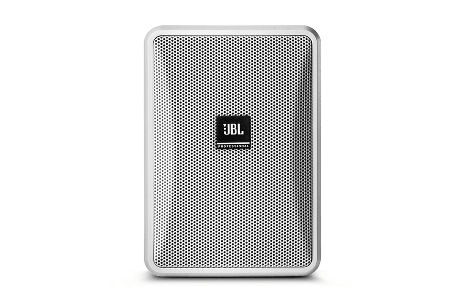 JBL Professional Control 23-1L - Altavoz ultracompacto 8 Ω para interior/exterior con InvisiBall (par en color negro)